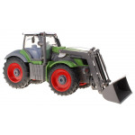 Traktor s prívesom RC 1:28 zelený RTR